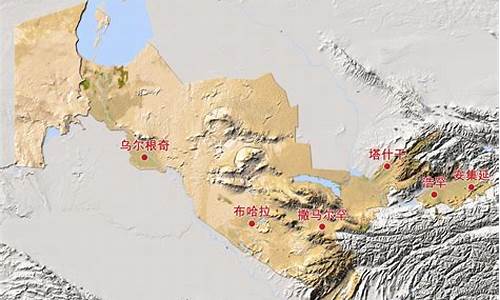 撒马尔罕地图_撒马尔罕地图位置